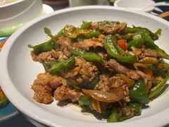 小炒黄牛肉-秋色客家菜(流塘店)