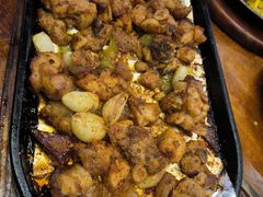 东镇老味道烤鸡块-老东镇啤酒屋海鲜加工·蒸汽海鲜·海鲜烧烤(台东店)