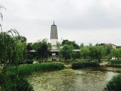 -舍利塔滩地公园-无垢净光舍利塔