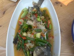 -正荣酒家葱葱鲫鱼