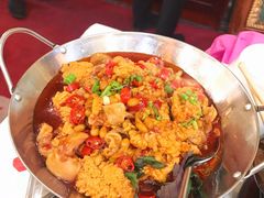 干锅鱼杂-翠清酒家(万丰路店)