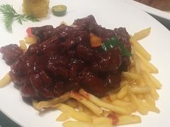 牛肉粒-汤记传菜(秀浦路店)