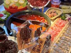 -热火朝天鲜切牛肉火锅(南强街巷店)