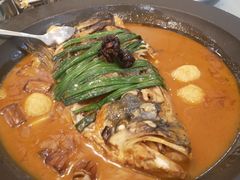 肉集葱烧大鱼头-张大厨家宴小馆