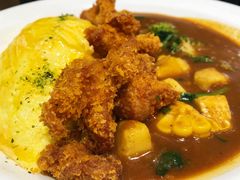 炸鸡块咖喱蛋包饭-池奈·日式咖喱蛋包饭(赛高店)