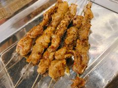 秦川黄牛招牌烤肉筋-叁宝烧烤 西安烧烤 领跑品牌(学府路店)