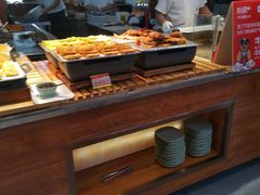 自助取餐区-悦橙烤肉海鲜自助(中央大街店)