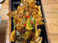 铁板土豆-老胖串店(浆水泉路店)