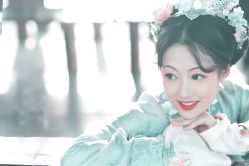 -后宫·古装汉服京剧儿童亲子全家福摄影