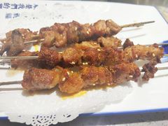 原味雪羊肉串-羊来顺冰煮鲜羊铁锅烀羊肉(八卦岭店)