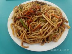 鱼香肉丝炒面-哈尔滨商业大学-C区食堂