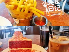 红丝绒蛋糕-城市露台景观餐厅(淮海路店)