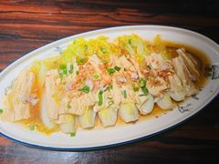 肉沫樱花虾腐竹蒸娃娃菜-粤·向群饭店(麓景路店)