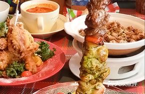 38cm Vietnamese Grilled Meat Skewer Assortment