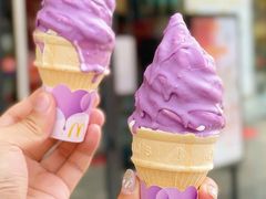 香芋脆皮圆筒冰淇淋-麦当劳(城西银泰店)