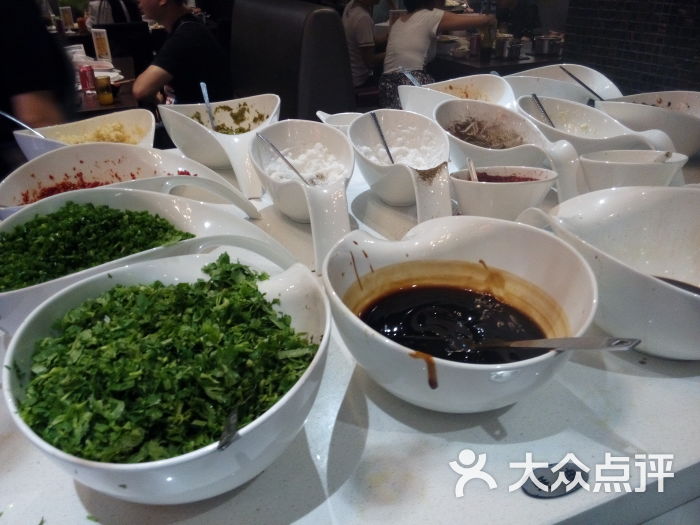 咕噜咕噜涮涮锅(龙湖三千集店)调料区图片 - 第788张