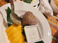 椰汁香芒糯米饭-食肆&Fourteen(武林夜市店)