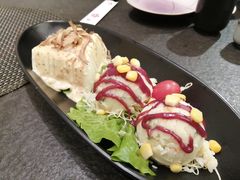 冷奴豆腐和土豆沙拉-晓寿司·精致料理(绿地店)