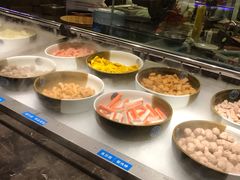 自助取餐区-韩京炭火烤肉自助料理(柯桥万达店)