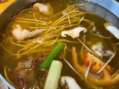 酸萝卜鸭架汤-守柴炉烤鸭(鱼嘴店)