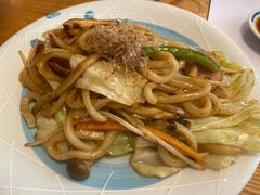 芝士香肠炒乌冬-金井日本料理(丽柏广场店)