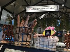 面包甜点陈列柜-托斯卡纳烘焙意大利餐厅(五天地店)