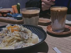 干贝三文鱼籽奶油意面-nata&bica(松江大学城店)