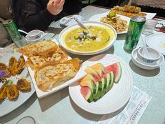 -二姐家三个拿手菜·北塘海鲜·大馅锅贴王(北辰店)