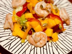 烤虾芒果沙拉-澳骄 Aussie Kitchen·手工披萨·西餐(国大店)