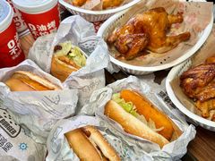 -百富烤霸 烤鸡汉堡(美美店)