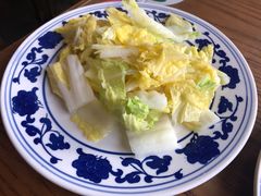 焯白菜-东兴顺爆肚张