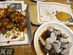 青菜肉沫烧芋艿-7017浙菜•建德味(市心北路店)