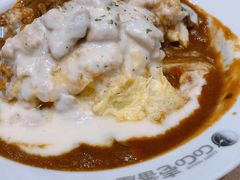奶油鸡肉菌菇蛋包饭-CoCo壱番屋