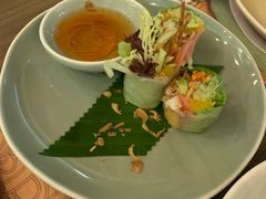 牛油果软壳蟹米纸卷-CHINCHIN 青青·泰国料理(万象食家店)