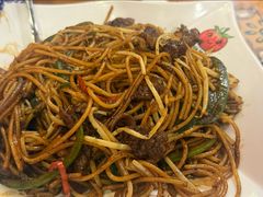 黑椒牛柳丝炒意面-番茄屋葡式美食(总店)