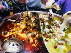 鸳鸯锅底-熊记火盆景鱼火锅(永庆路店)