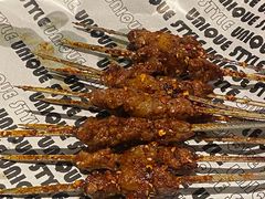 昭通小黄牛肉小把串10串-火塘云南烧烤大排档