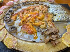 -老姐石板烧烤+铜炭火锅(总店)