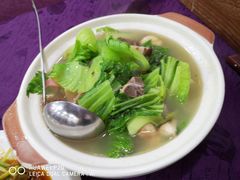 咸猪骨煲淋芥菜-川湘園(西华路店)
