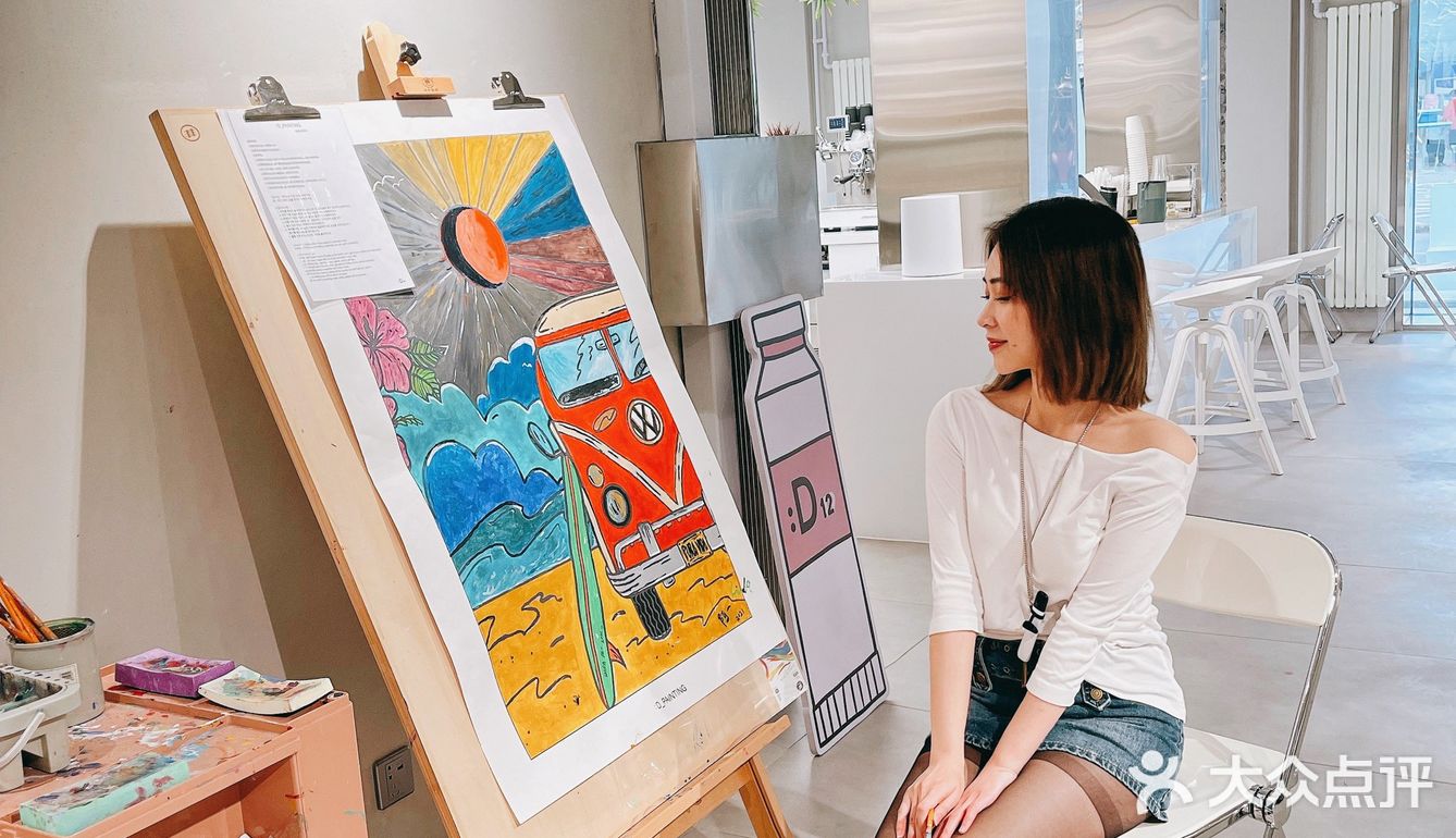 北京探店｜新晋美学集美馆🌈韩国咖啡厅D12