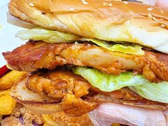 -百富烤霸 烤鸡汉堡(长江路店)