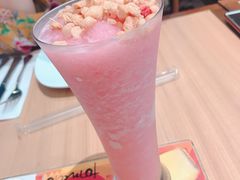 朵朵麦芽风味白桃冰沙-必胜客(金高店)