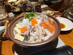 海鲜什锦火锅-慢走(甜水园店)