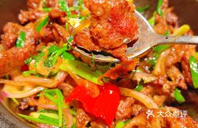 Black Pepper Beef Ribs Stir-fry