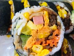 甜玉米肉松紫菜包饭-胤韩紫菜包饭·炸鸡·拌饭(宋家庄店)