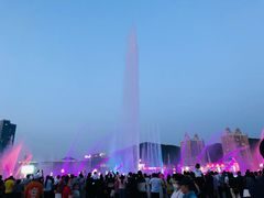 -大连星海广场音乐喷泉