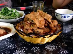 葱花肉-国生茶庄·地道农家菜团建活动