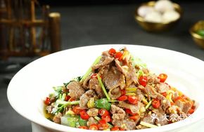 Sour Spicy Yellow Beef