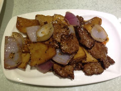 杏鲍菇牛肉-熠盛粤味(永康路店)