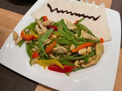 鸡肉蔬菜配墨西哥饼-ALAMEEN阿拉伯餐厅(三里屯店)